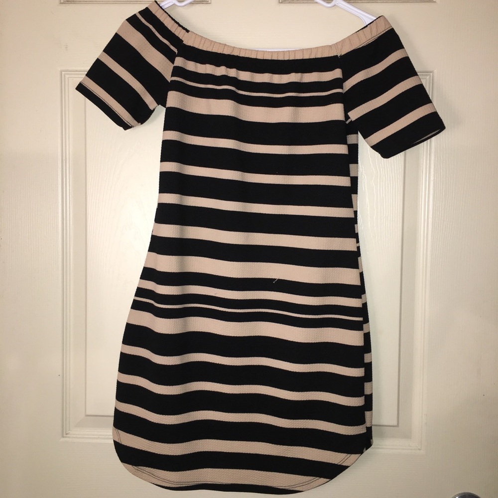 Off the shoulder dress